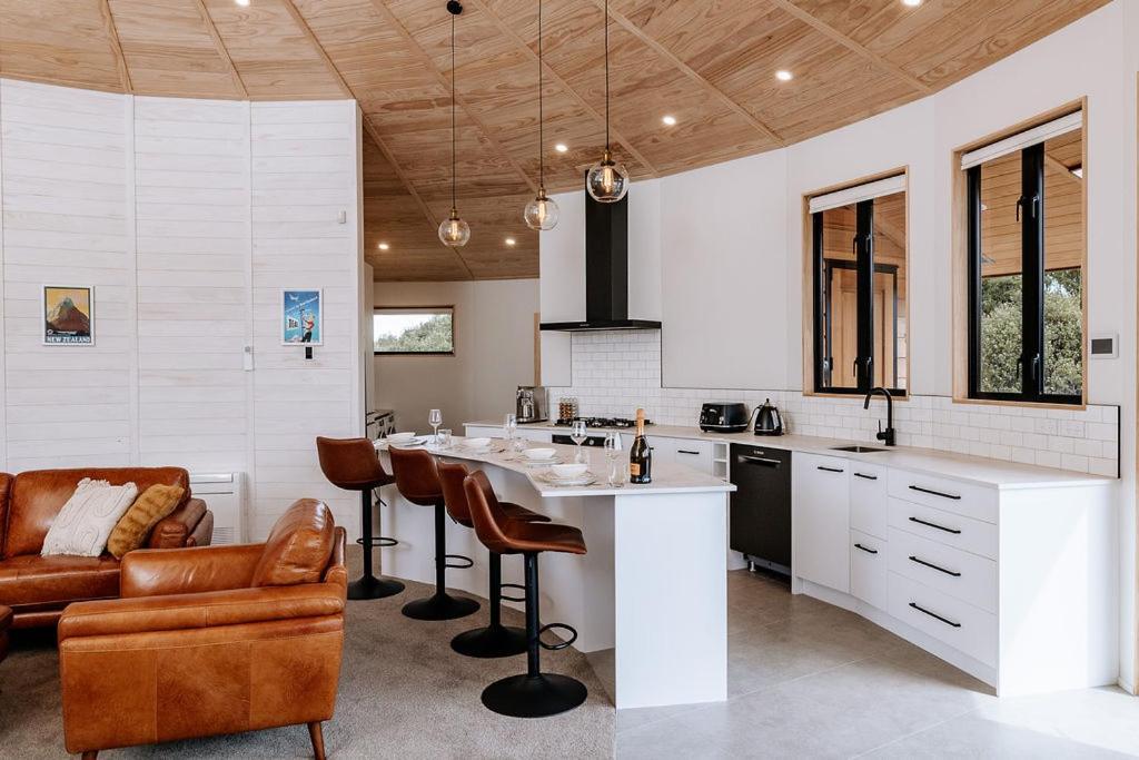 Kaho - Ohakune Holiday Home With Spa Exterior foto
